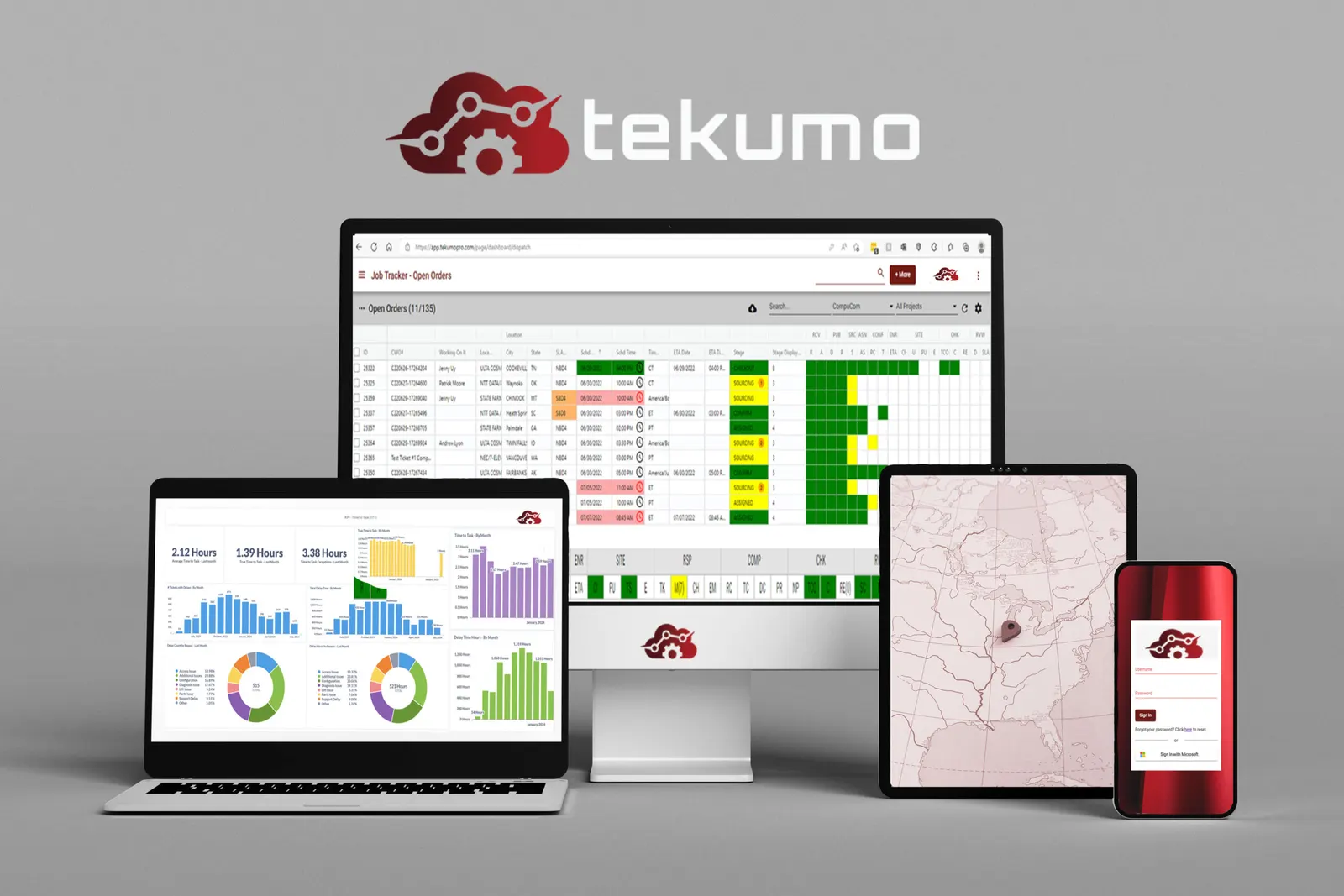 TekumoPro product screenshot